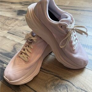 Women's Cosmic Pearl Hoka Bondi 8 sneakers